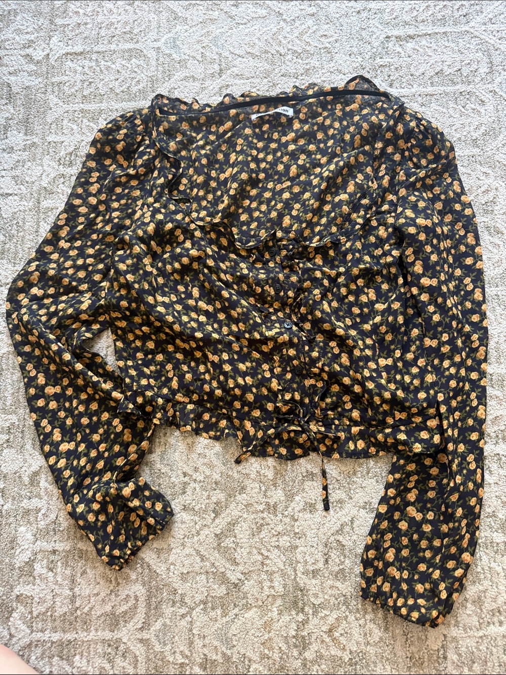 Reformation Floral Top Size 10
